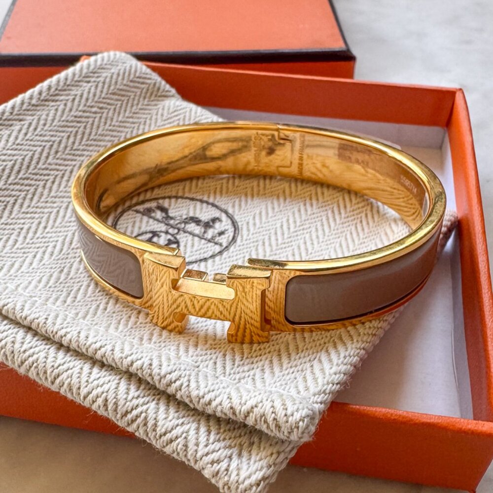 Hermes Clic H Bracelet (Authentic, New in Box)